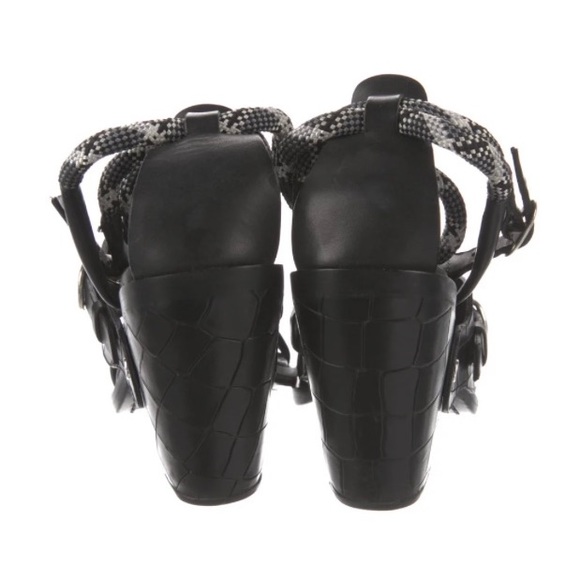 RAG & BONE OPEN TOE GLADIATOR HEELS 🖤 - Picture 3 of 11